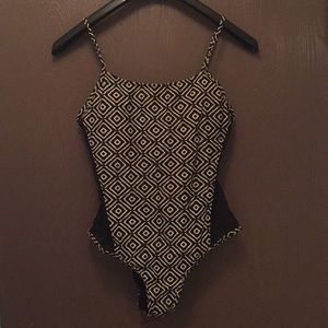 Mossimo Printed One Piece Bathing Suit